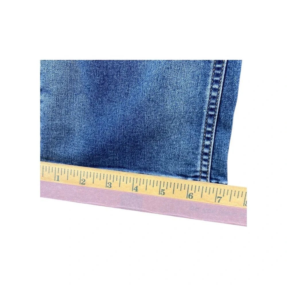 Free People Mid Rise Flare Jeans Medium Wash‎ Blue Denim Size 29